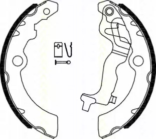 Комлект тормозных накладок (TRISCAN: 8100 69005)