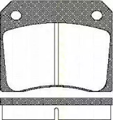 Комплект тормозных колодок (TRISCAN: 8110 10011)