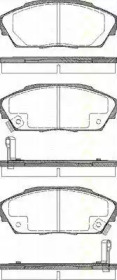 Комплект тормозных колодок (TRISCAN: 8110 10974)