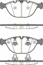 Комплект тормозных колодок (TRISCAN: 8110 11011)