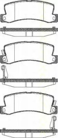 Комплект тормозных колодок (TRISCAN: 8110 13040)