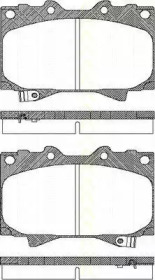 Комплект тормозных колодок (TRISCAN: 8110 13048)