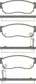 Комплект тормозных колодок (TRISCAN: 8110 14035)