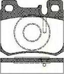 Комплект тормозных колодок (TRISCAN: 8110 23006)