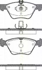 Комплект тормозных колодок (TRISCAN: 8110 23014)