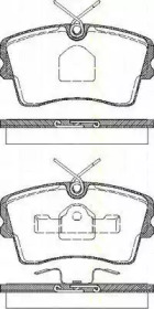 Комплект тормозных колодок (TRISCAN: 8110 24860)