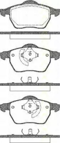 Комплект тормозных колодок (TRISCAN: 8110 27008)
