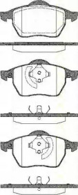 Комплект тормозных колодок (TRISCAN: 8110 29005)