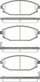 Комплект тормозных колодок (TRISCAN: 8110 43009)