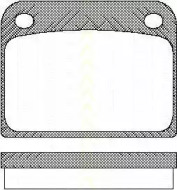 Комплект тормозных колодок (TRISCAN: 8110 65605)