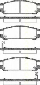 Комплект тормозных колодок (TRISCAN: 8110 68171)