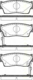 Комплект тормозных колодок (TRISCAN: 8110 69980)