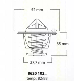 Термостат (TRISCAN: 8620 10282)