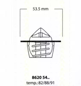 Термостат (TRISCAN: 8620 5488)