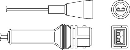 Датчик (BERU: OZH044)