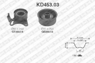 Ременный комплект (SNR: KD453.03)