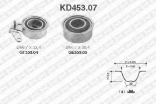 Ременный комплект (SNR: KD453.07)