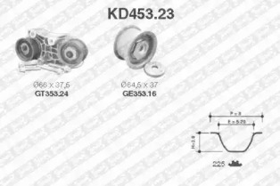 Ременный комплект (SNR: KD453.23)