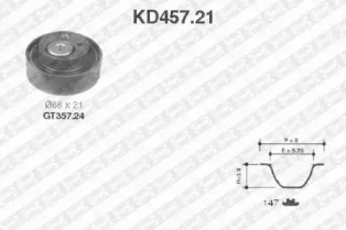 Ременный комплект (SNR: KD457.21)