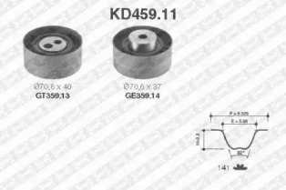 Ременный комплект (SNR: KD459.11)