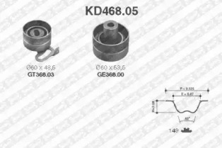 Ременный комплект (SNR: KD468.05)