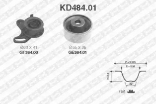 Ременный комплект (SNR: KD484.01)