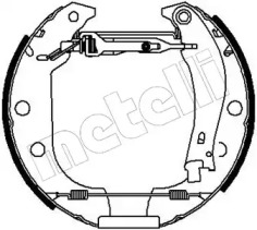 Комлект тормозных накладок (METELLI: 51-0005)