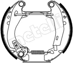 Комлект тормозных накладок (METELLI: 51-0009)