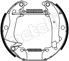 Комлект тормозных накладок (METELLI: 51-0032)