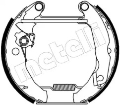 Комлект тормозных накладок (METELLI: 51-0038)