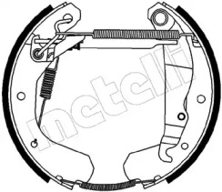 Комлект тормозных накладок (METELLI: 51-0082)