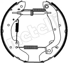 Комлект тормозных накладок (METELLI: 51-0101)