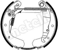 Комлект тормозных накладок (METELLI: 51-0111)