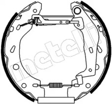 Комлект тормозных накладок (METELLI: 51-0162)