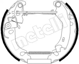 Комлект тормозных накладок (METELLI: 51-0181)