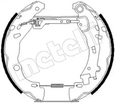 Комлект тормозных накладок (METELLI: 51-0189)