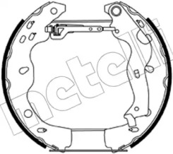 Комлект тормозных накладок (METELLI: 51-0201)