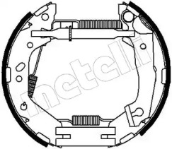 Комлект тормозных накладок (METELLI: 51-0210)