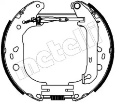 Комлект тормозных накладок (METELLI: 51-0229)