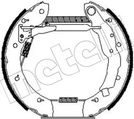 Комлект тормозных накладок (METELLI: 51-0256)