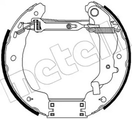 Комлект тормозных накладок (METELLI: 51-0269)