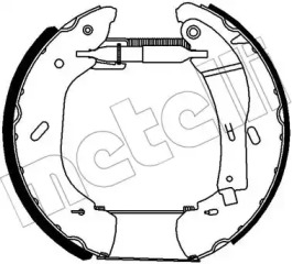 Комлект тормозных накладок (METELLI: 51-0271)