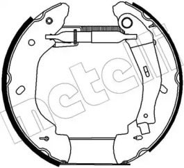 Комлект тормозных накладок (METELLI: 51-0272)