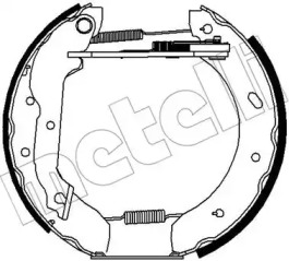 Комлект тормозных накладок (METELLI: 51-0285)