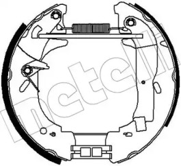 Комлект тормозных накладок (METELLI: 51-0302)