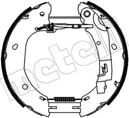 Комлект тормозных накладок (METELLI: 51-0321)