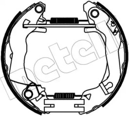 Комлект тормозных накладок (METELLI: 51-0324)