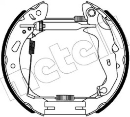 Комлект тормозных накладок (METELLI: 51-0343)