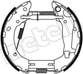 Комлект тормозных накладок (METELLI: 51-0353)