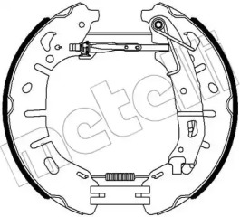 Комлект тормозных накладок (METELLI: 51-0354)